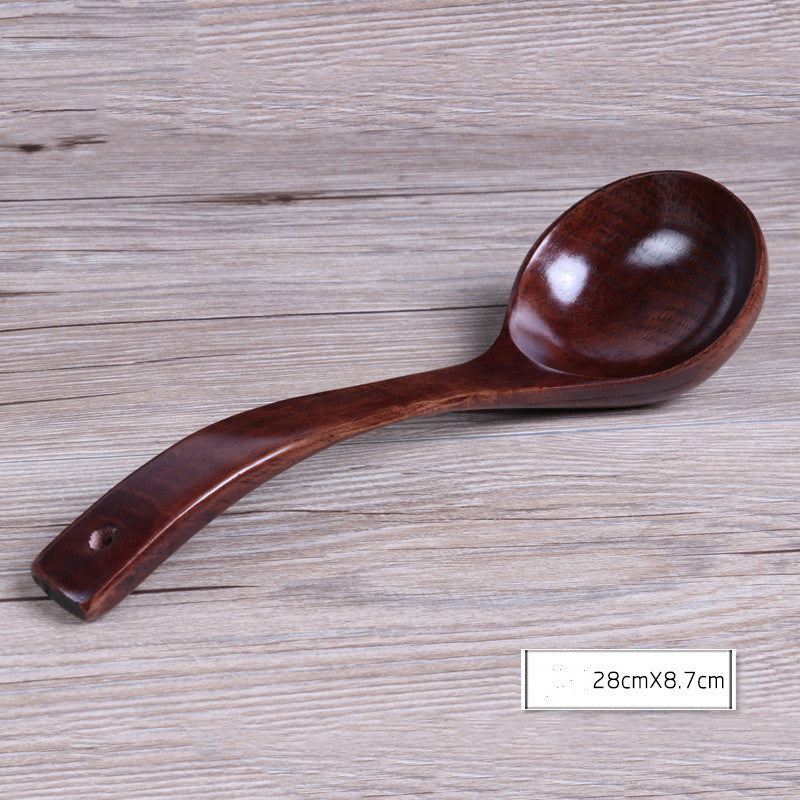 Kitchen Long Handle Wooden Spoon