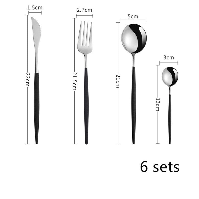 stainless steel spoon set