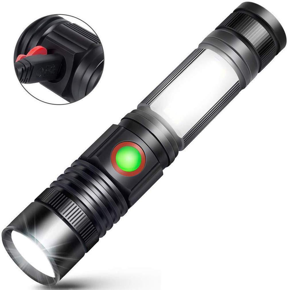 mini zoom magnetic flashlight