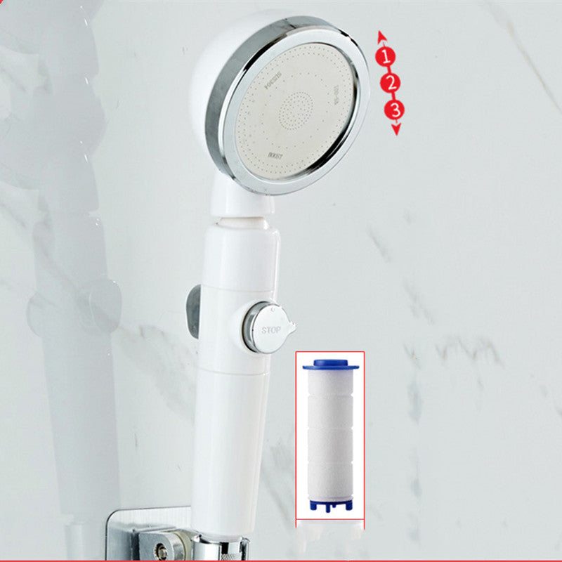 Hand-held filter shower head