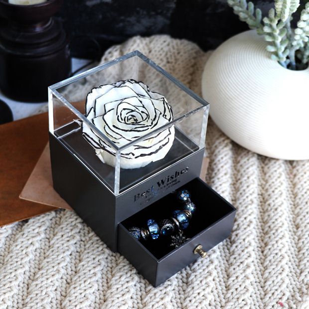 Flower Car Jewelry Box