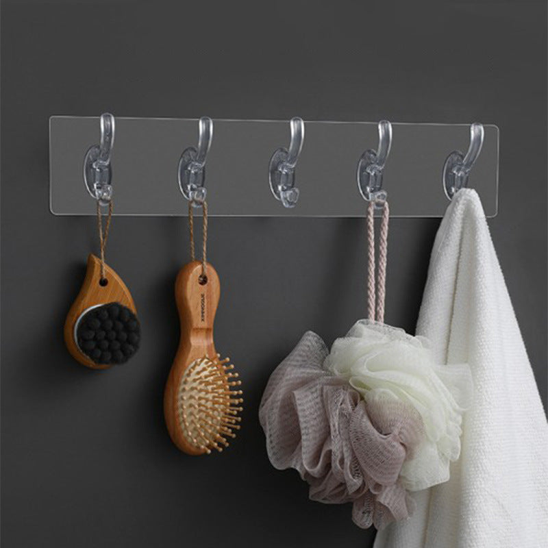 Perforation-free Coat Hook For Household Bathroom