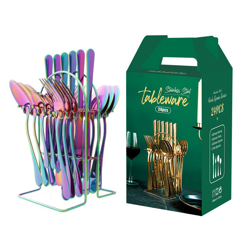 Cutlery Set With Storage Rack Dishwasher