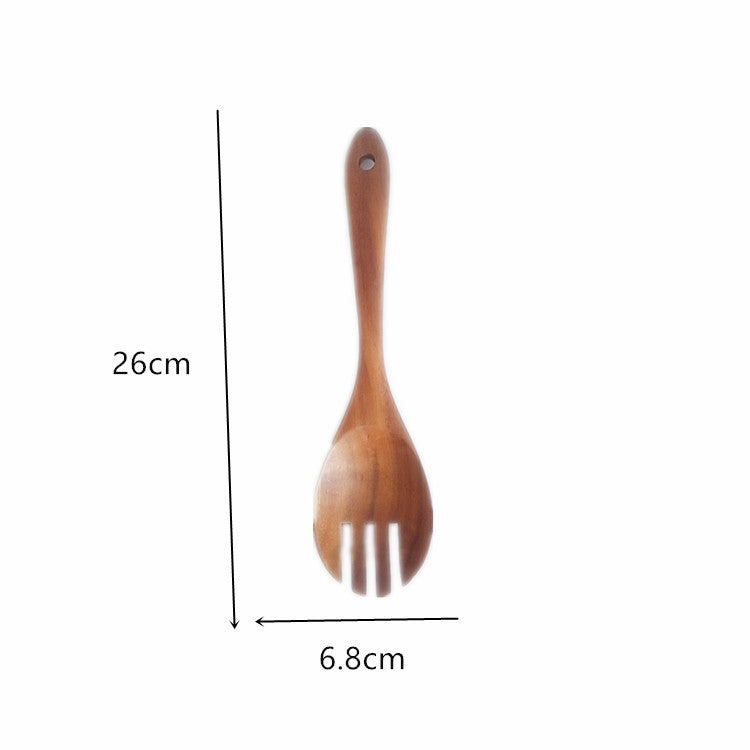 Non Stick Pan And Non Lacquered Wooden Rice Spoon Set