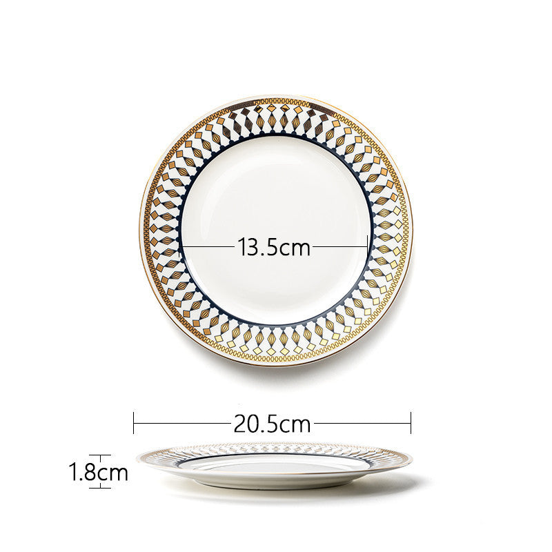 Luxury Tableware Plate Set