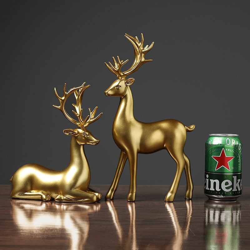 Deer Animal Resin Decoration