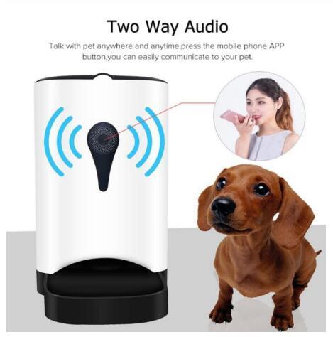 Comedero automático inteligente para gatos y perros