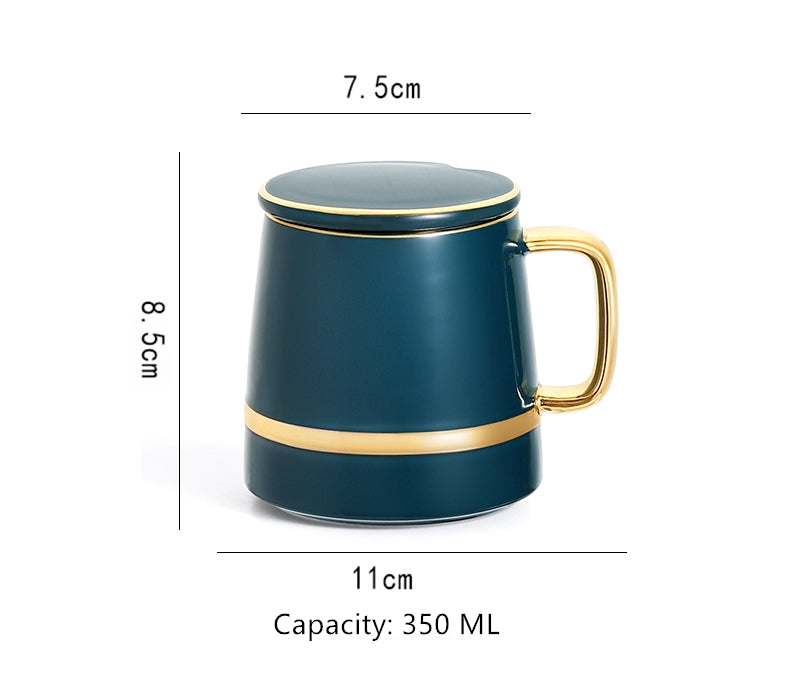 Nordic Luxury Ceramic Coffee Cup