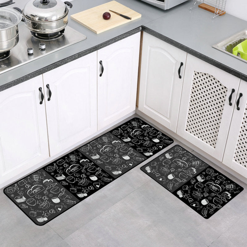 Kitchen Long Floor Mat Carpet Bathroom Water Absorption