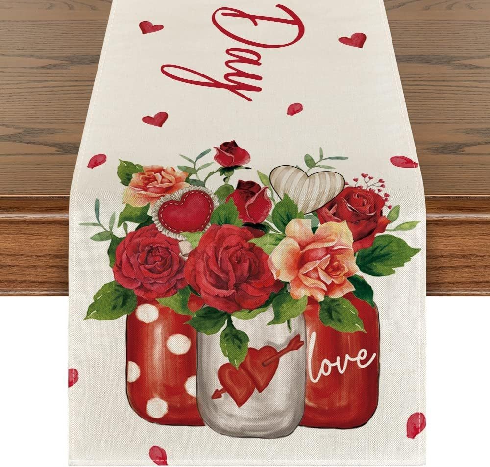 Valentine's Day Table Runner