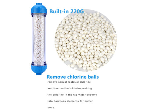 Negative potential ball resin filter