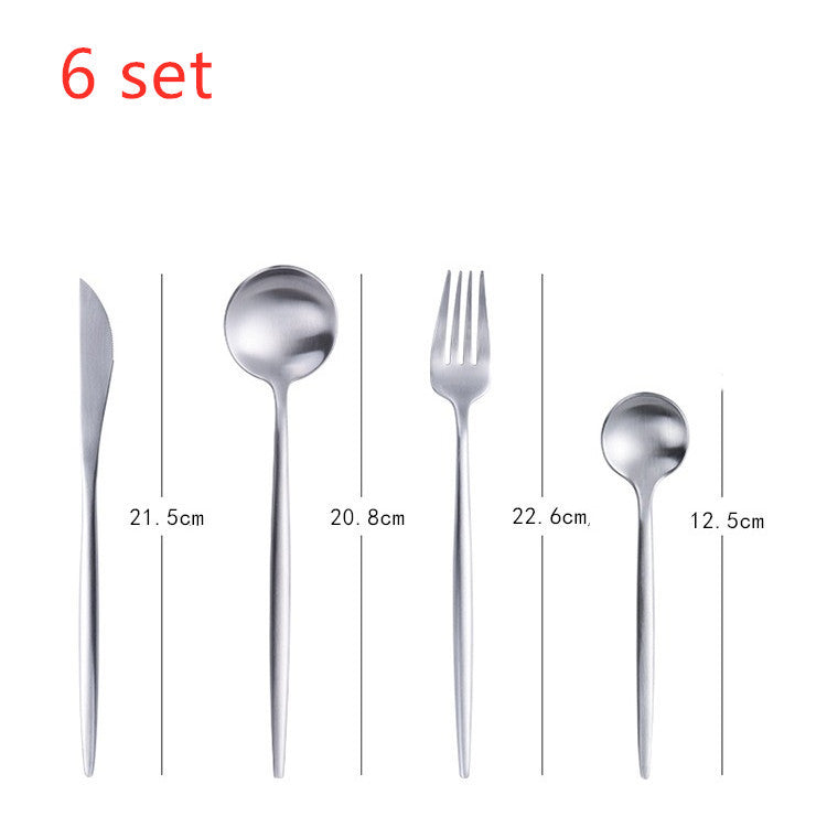 stainless steel spoon set