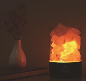 USB Crystal Light Himalayan Salt LED Lamp