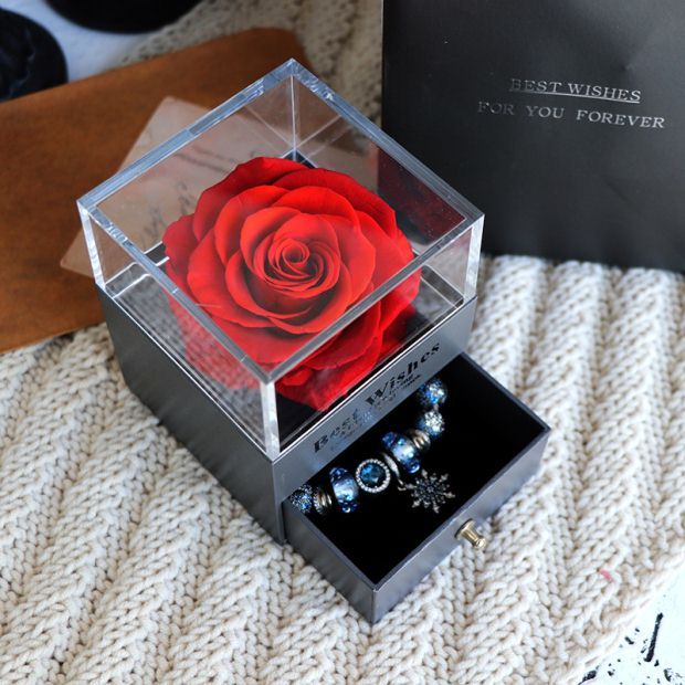 Flower Car Jewelry Box