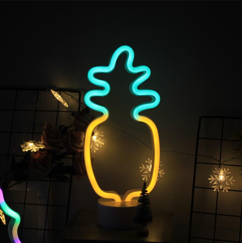 Creative led modeling lamp rainbow popsicle