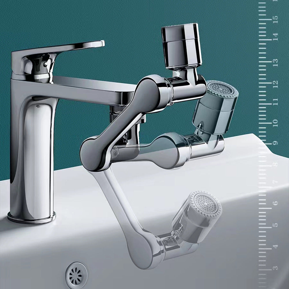 Universal Faucet Washbasin Multifunctional 1080 Degree Rotation Splash Proof