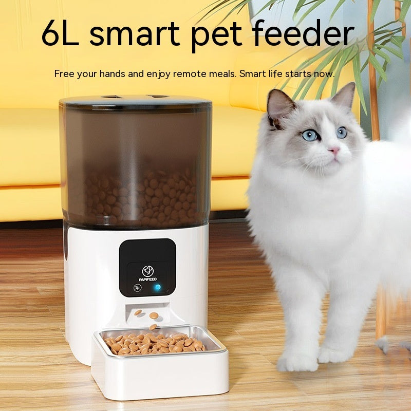 6L Remote Intelligent  Automatic Pet Feeder