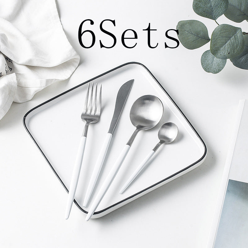 stainless steel spoon set