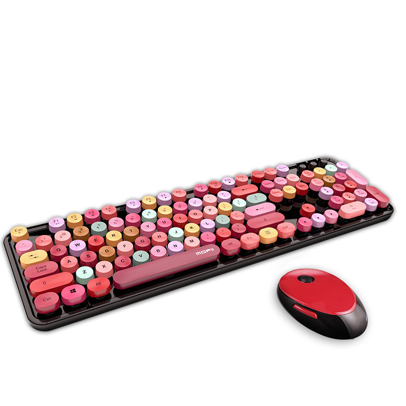 Color lipstick girls punk keyboard