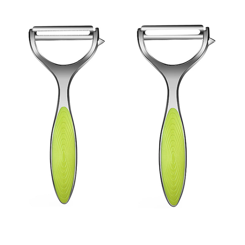 Stainless steel peeler and scraper