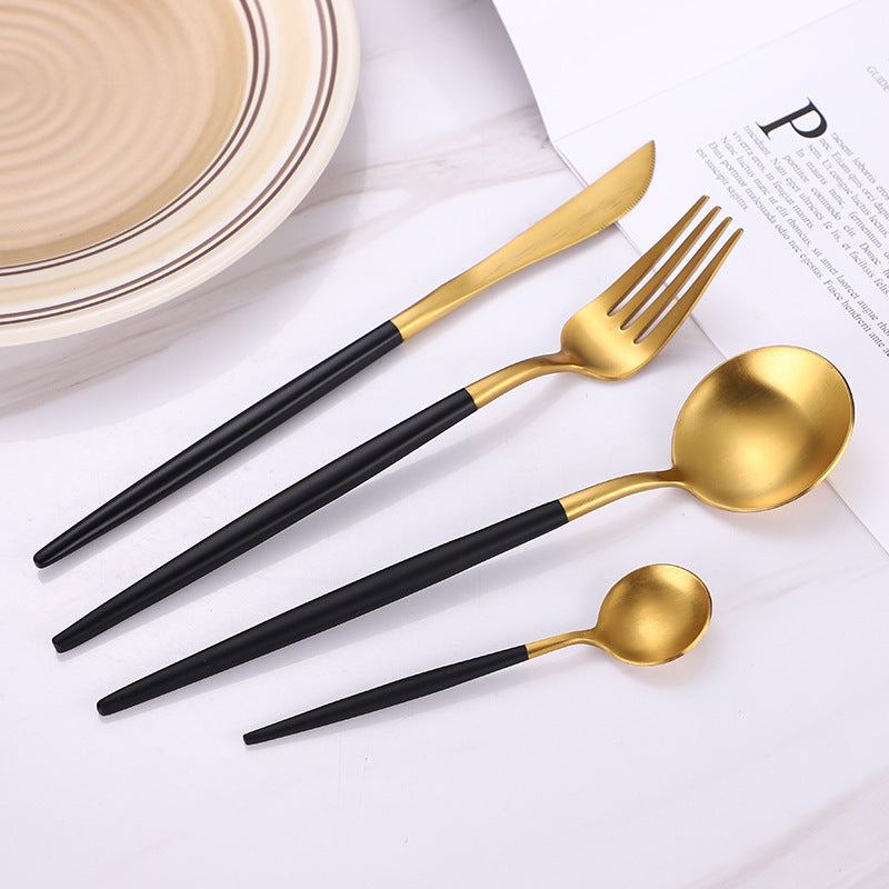 stainless steel spoon set