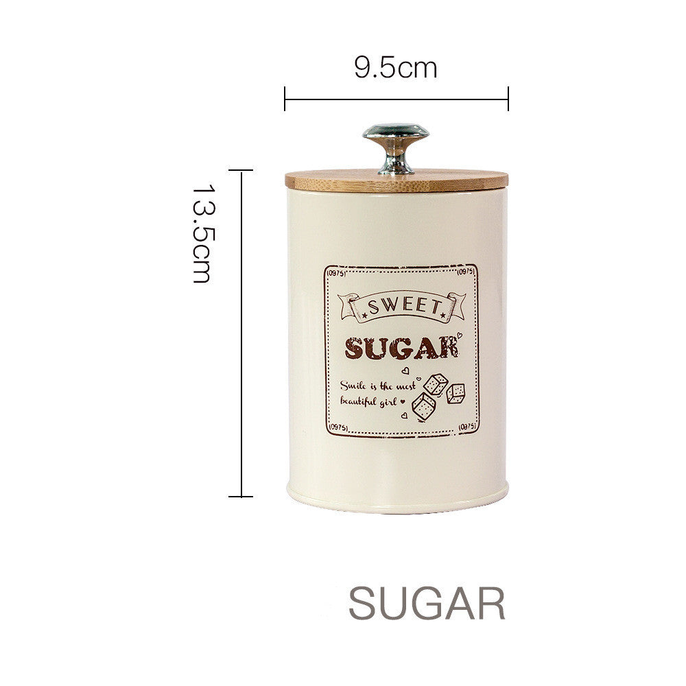 Coffee, Tea, Sugar, Storage Jar