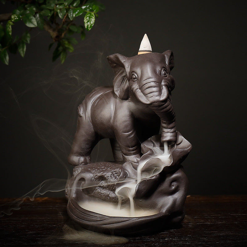 Elephant ornamental aromatherapy stove