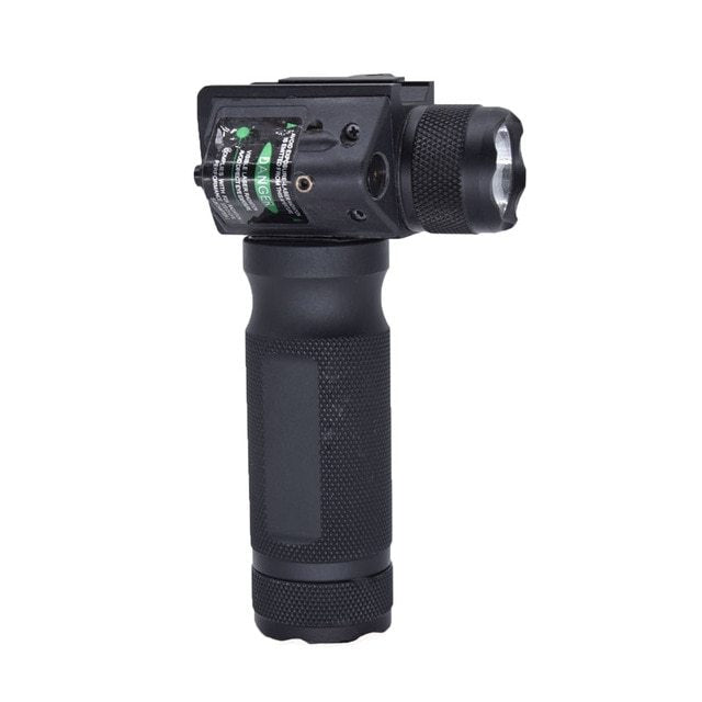 Handheld Tactical Flashlight Red Laser