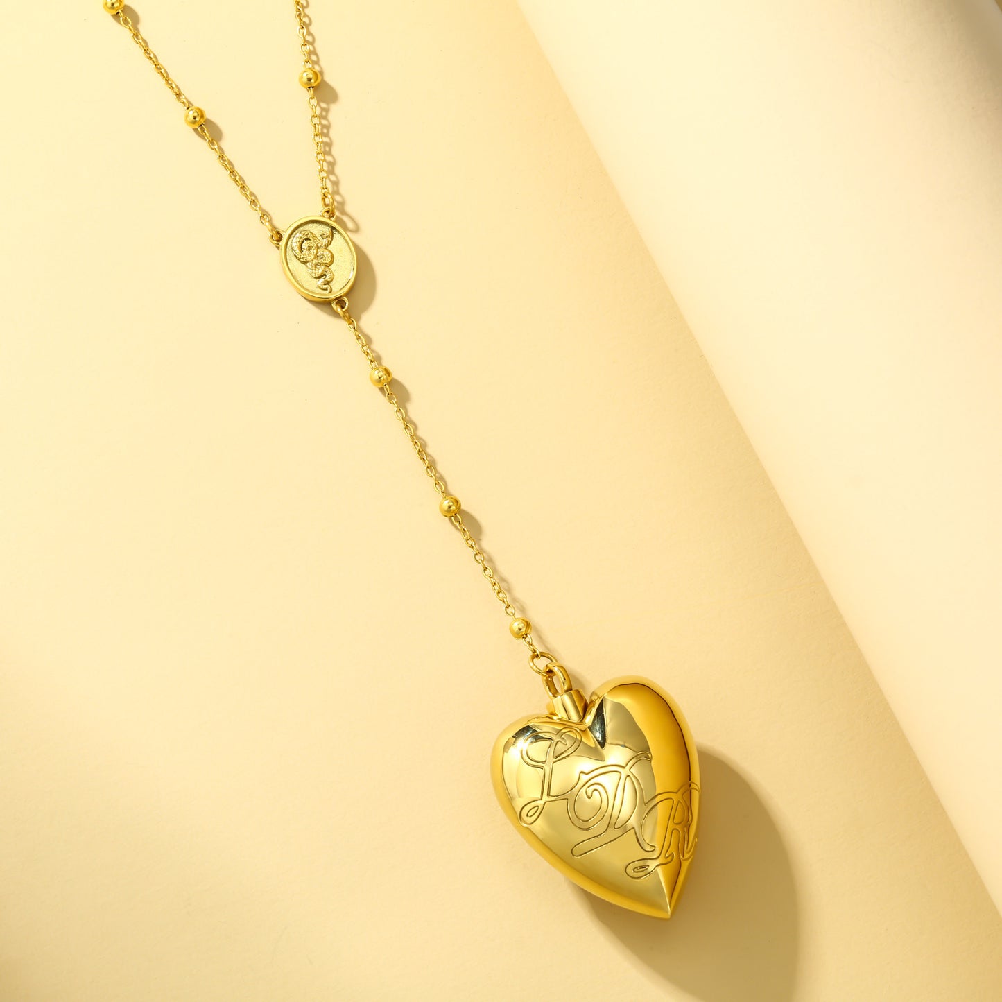 18k Gold Detachable Love Necklace