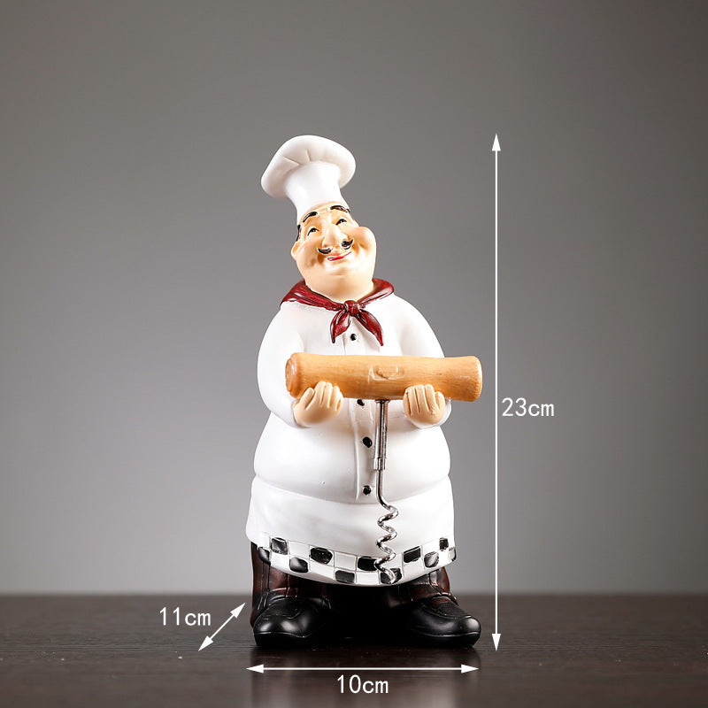 Chef Resin Craft Ornament