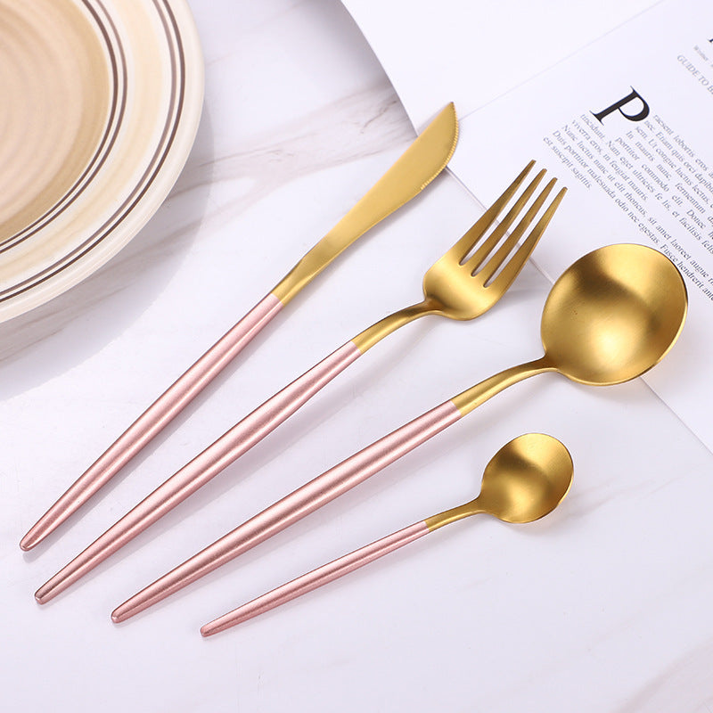 stainless steel spoon set