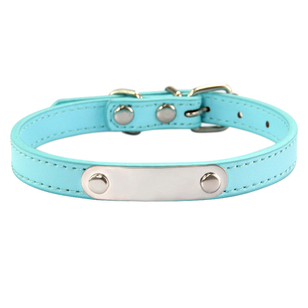 Simple Dog Collar Lettering To Prevent Loss