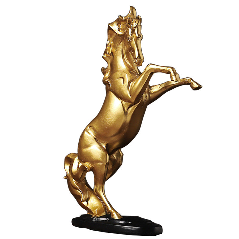 War Horse Bronze Horse Head Power Horse Resin Crafts