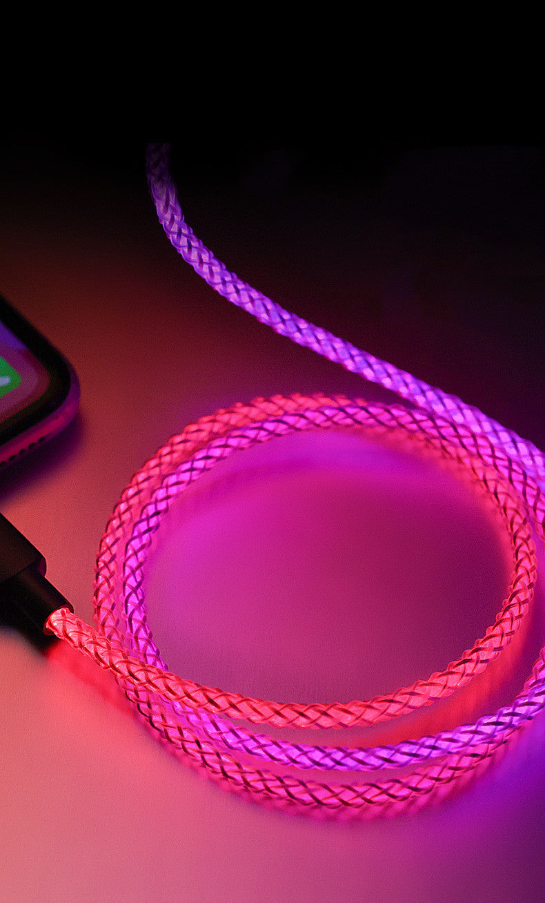 RGB Super Fast Streamer Charging Data Cable