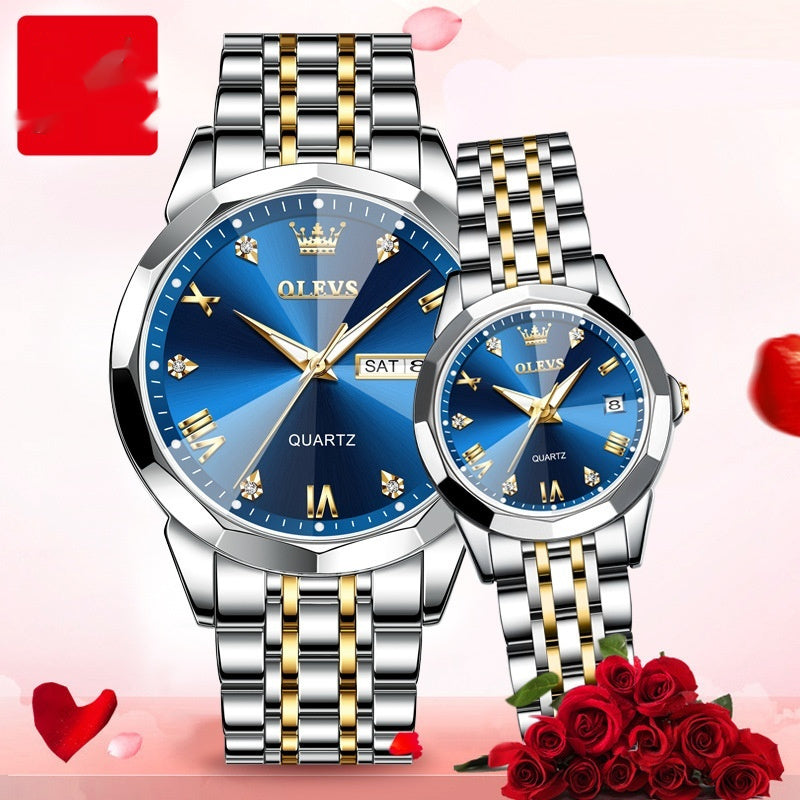 Quartz Watch, Valentine's Day Gift, Couple Watch