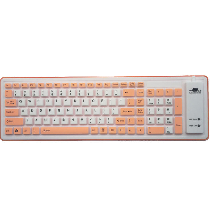 Waterproof And Dustproof Silicone Keyboard