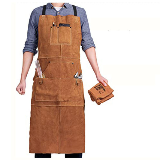 Apron Woodworking Electrician Floral Work Clothes Baking And Barbecue Apron