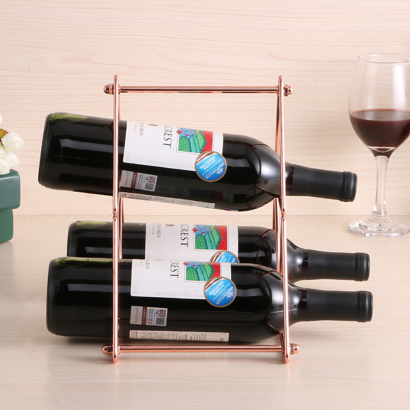 red wine rack