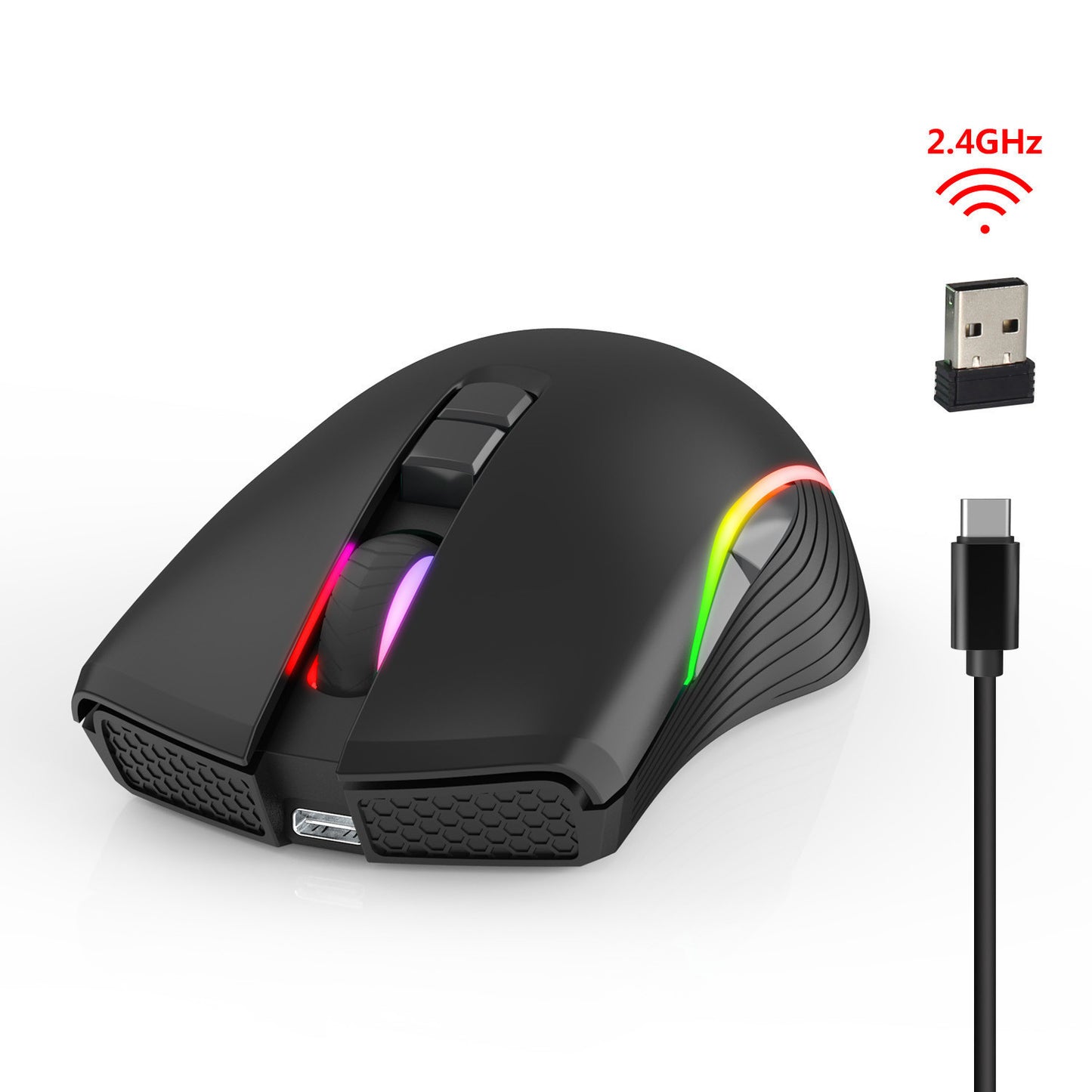 TYPE-C Seven-button Gaming RGB Mouse