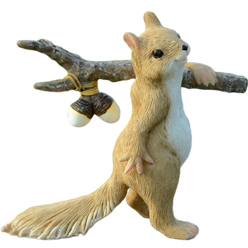 Cute squirrel ornament