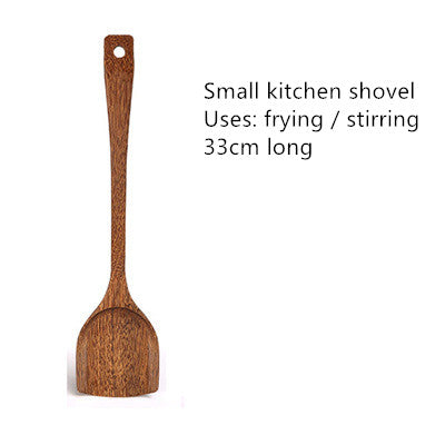 Non-stick cooking special wooden spatula