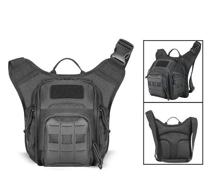 Mountaineering One Shoulder Outdoor Tactical Bag Multi Functional Military Fan Accessory Bag