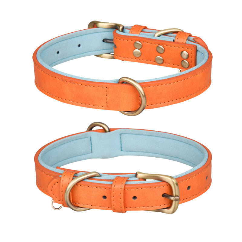 Contrast Color Pet Collar Breathable