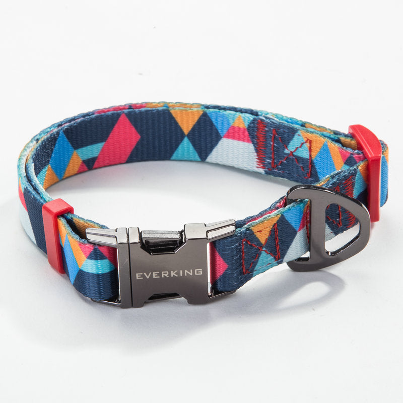 Pet leash collar