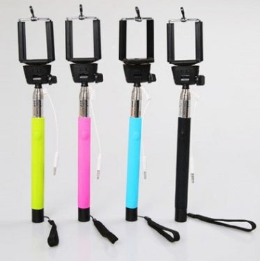 Wired Selfie Artifact Lined Selfie Stick No Battery Bluetooth Handheld Selfie Frame Artifact