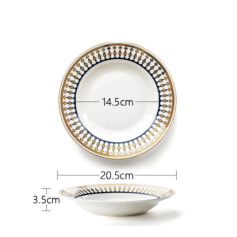 Luxury Tableware Plate Set