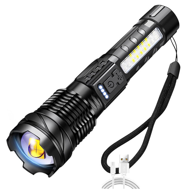 White Laser Waterproof Strong Light Flashlight