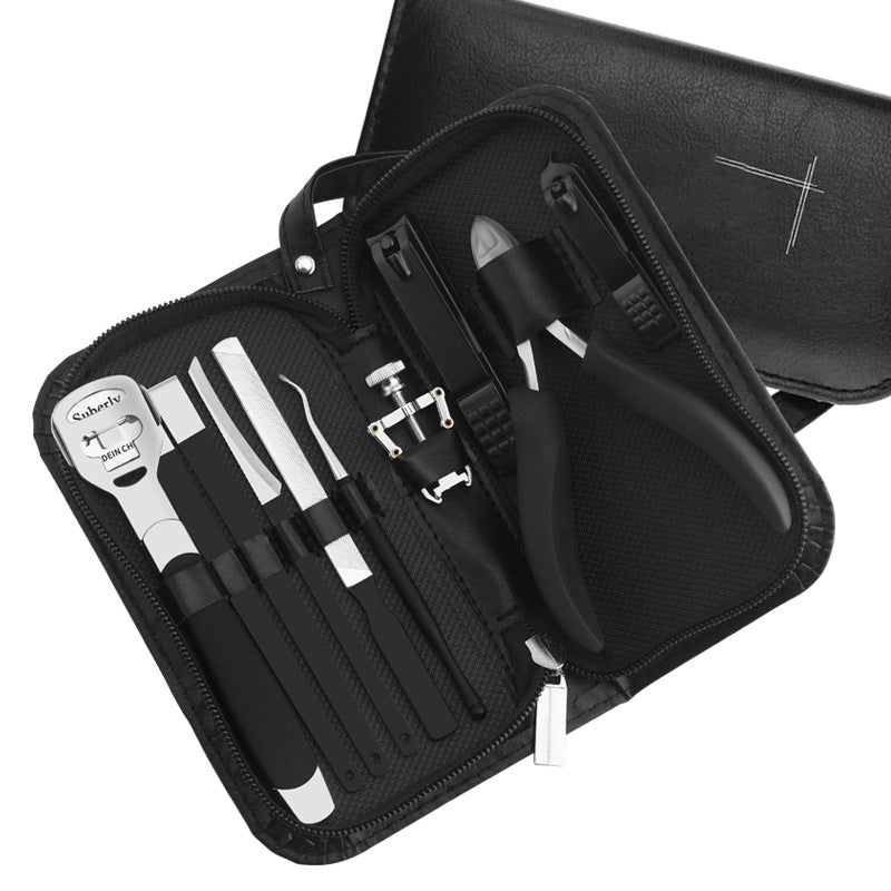 10-piece Manicure Set Nail Correction Pliers Olecranon Nail Clippers