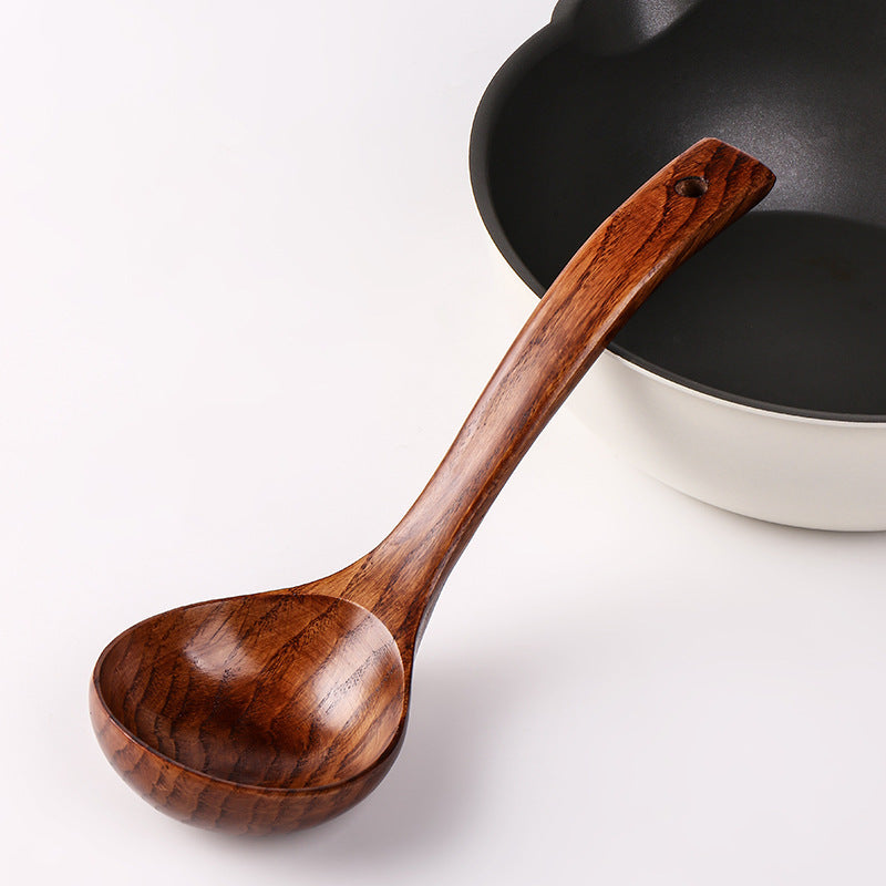 Natural Wooden Cooking Scoop