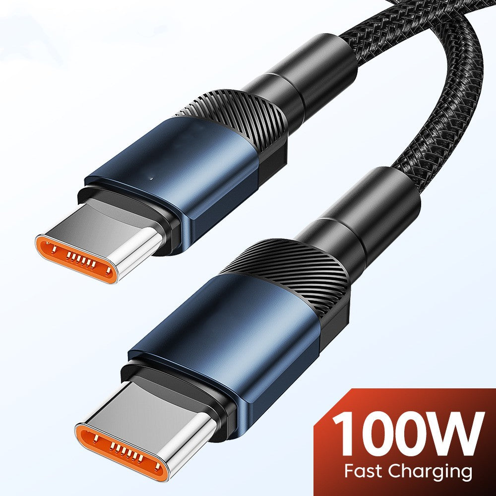 Aluminum Alloy Data Cable PD100W Quick Charge Cable USB Charging Cable